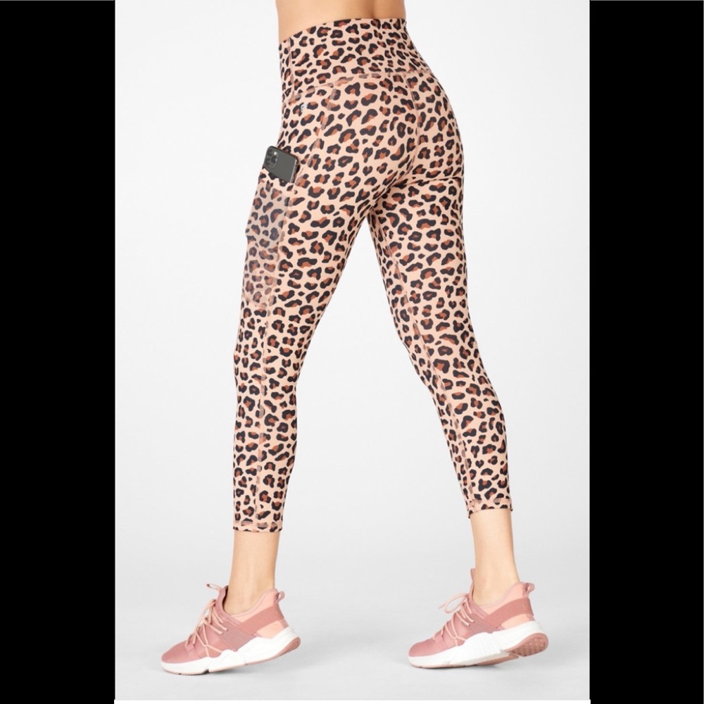 Fabletics leopard print set